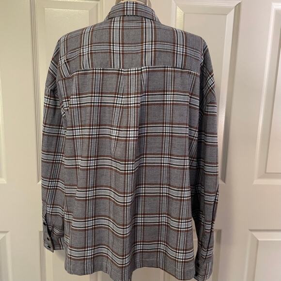 Madewell NWT Women's Westlake Plaid Shirt, size XL - Picture 4 of 9